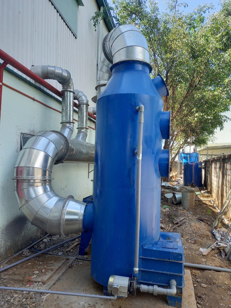 Exhaust gas treatment system