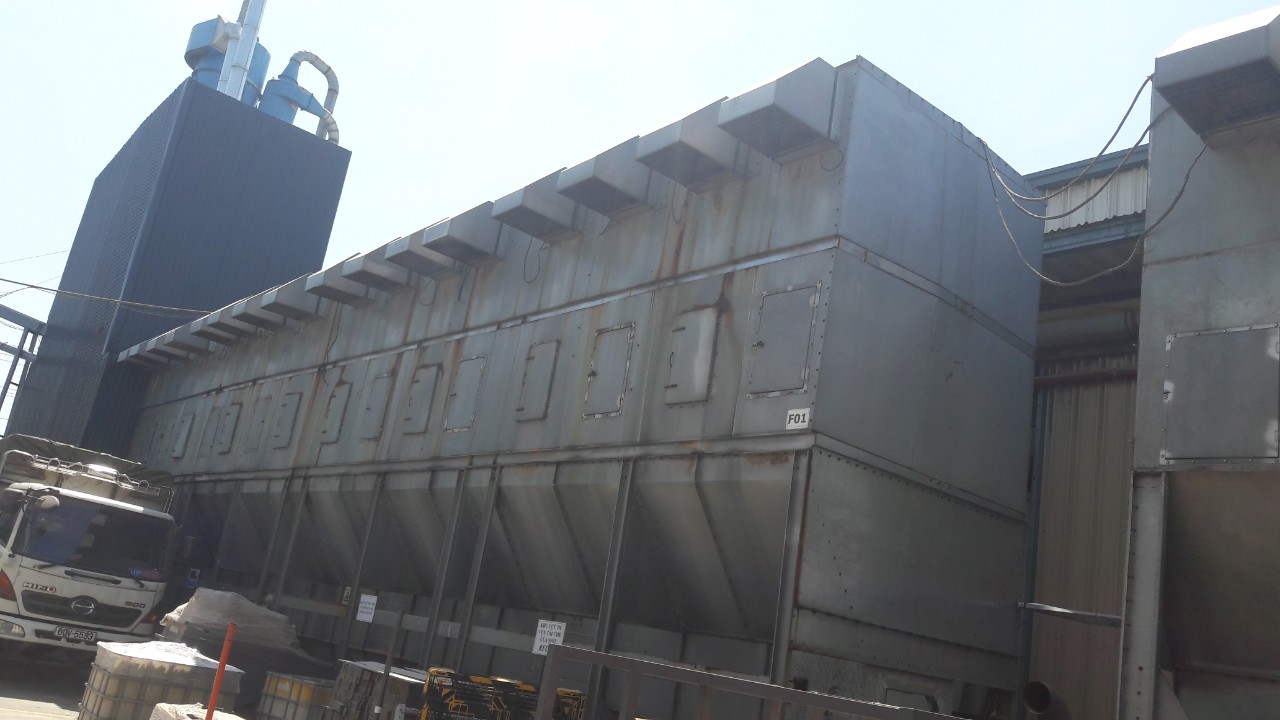 Pulse jet dust collection system