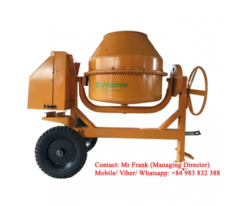 Concrete Mixer 2 Big Wheels