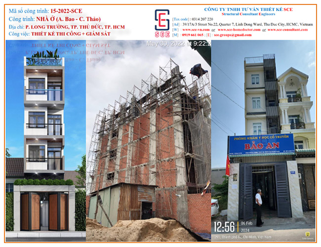 Design, construction and inspection work