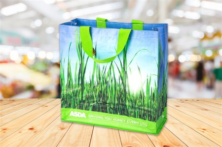 Supermarket shopping bags