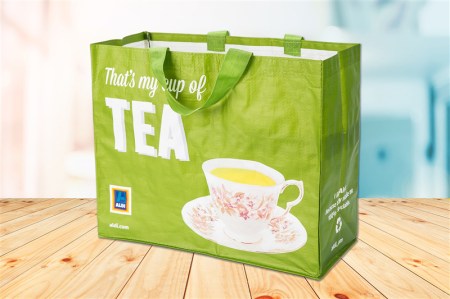 Supermarket shopping bags