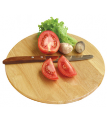 240 Round wooden cutting board