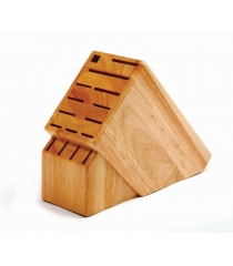 Wooden knife plug