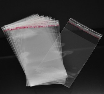 OPP bag with pull-tab closure