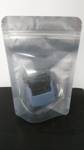 Stand-up zipper bag