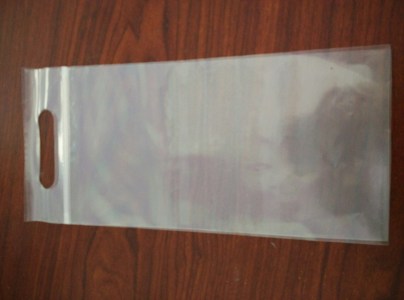 Zipper bag with handle