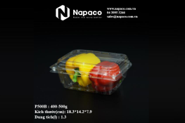 Vacuum formed plastic box