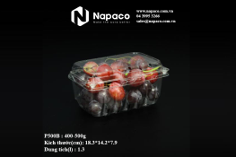 Vacuum formed plastic box