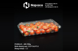 Vacuum formed plastic box