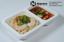 Vacuum formed plastic tray