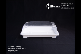 Vacuum formed plastic tray