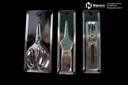 Vacuum formed plastic blister
