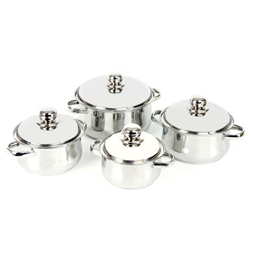 Stainless steel pot