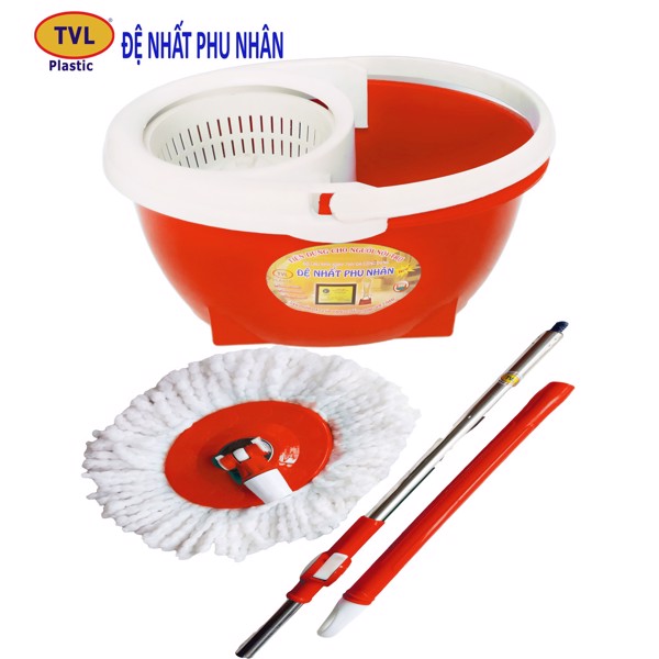 Red cleaning set