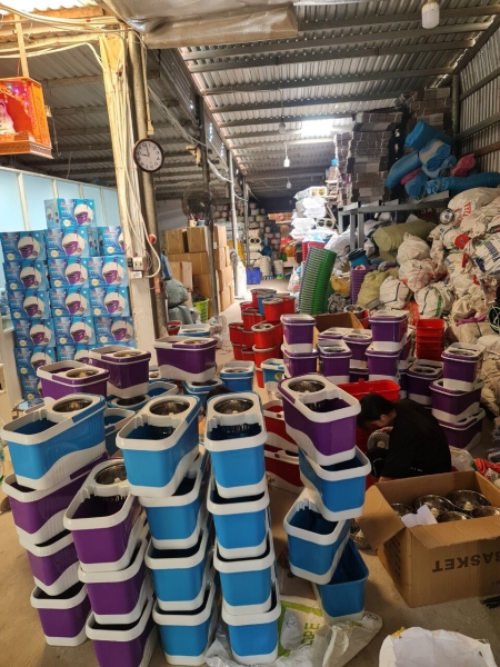 Floor cleaning mop & bucket set
