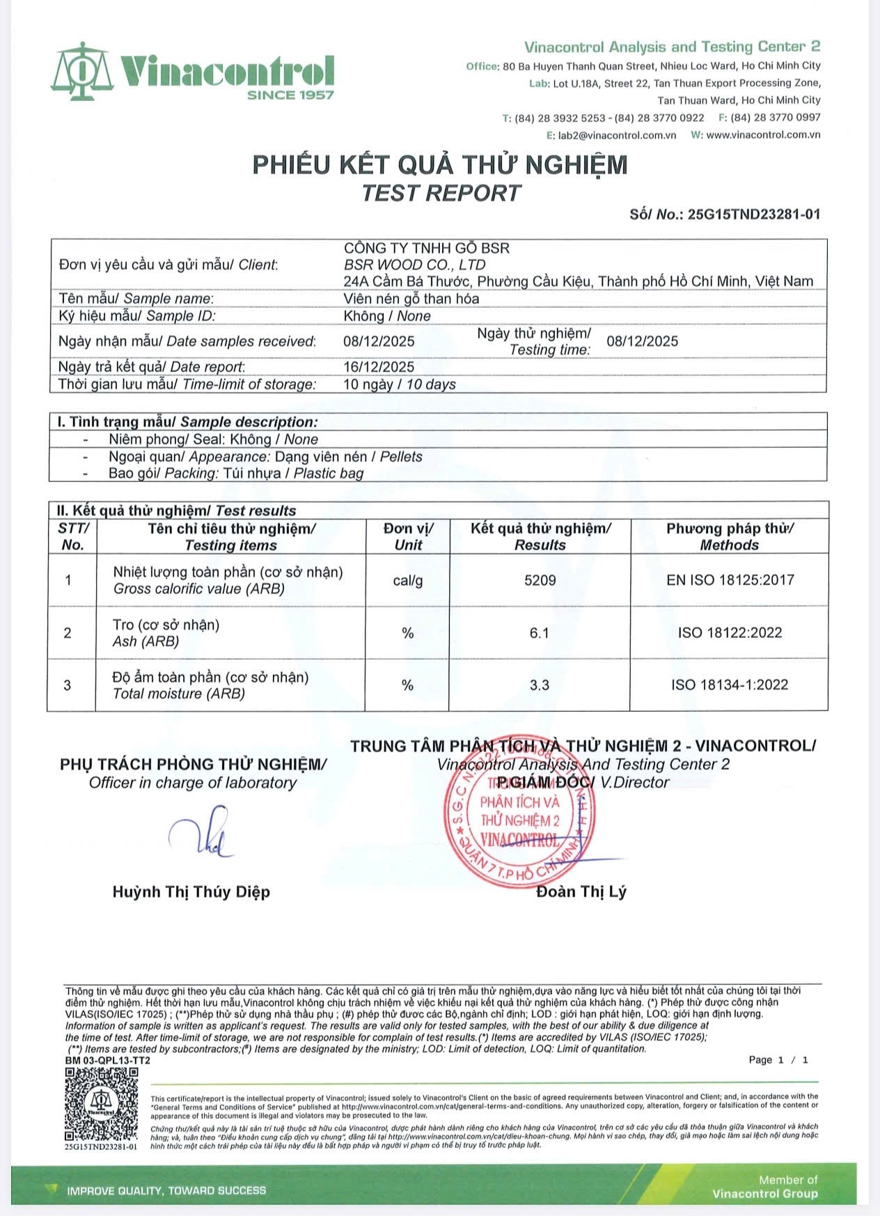 Test Result Report