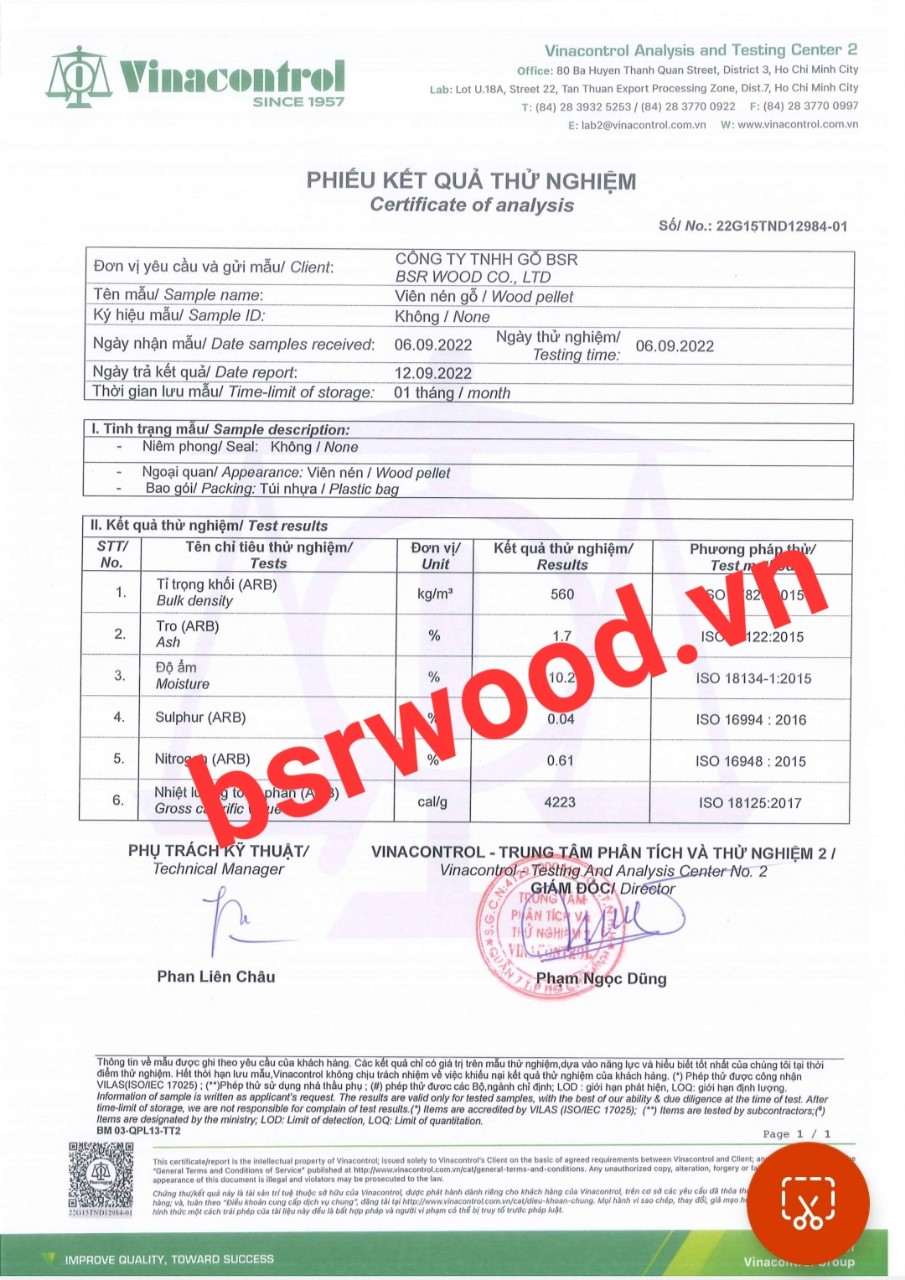 Test Result Report