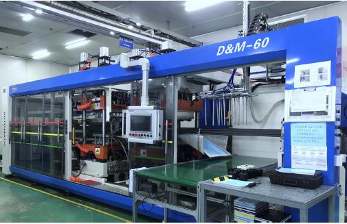 3/4 thermoforming machine