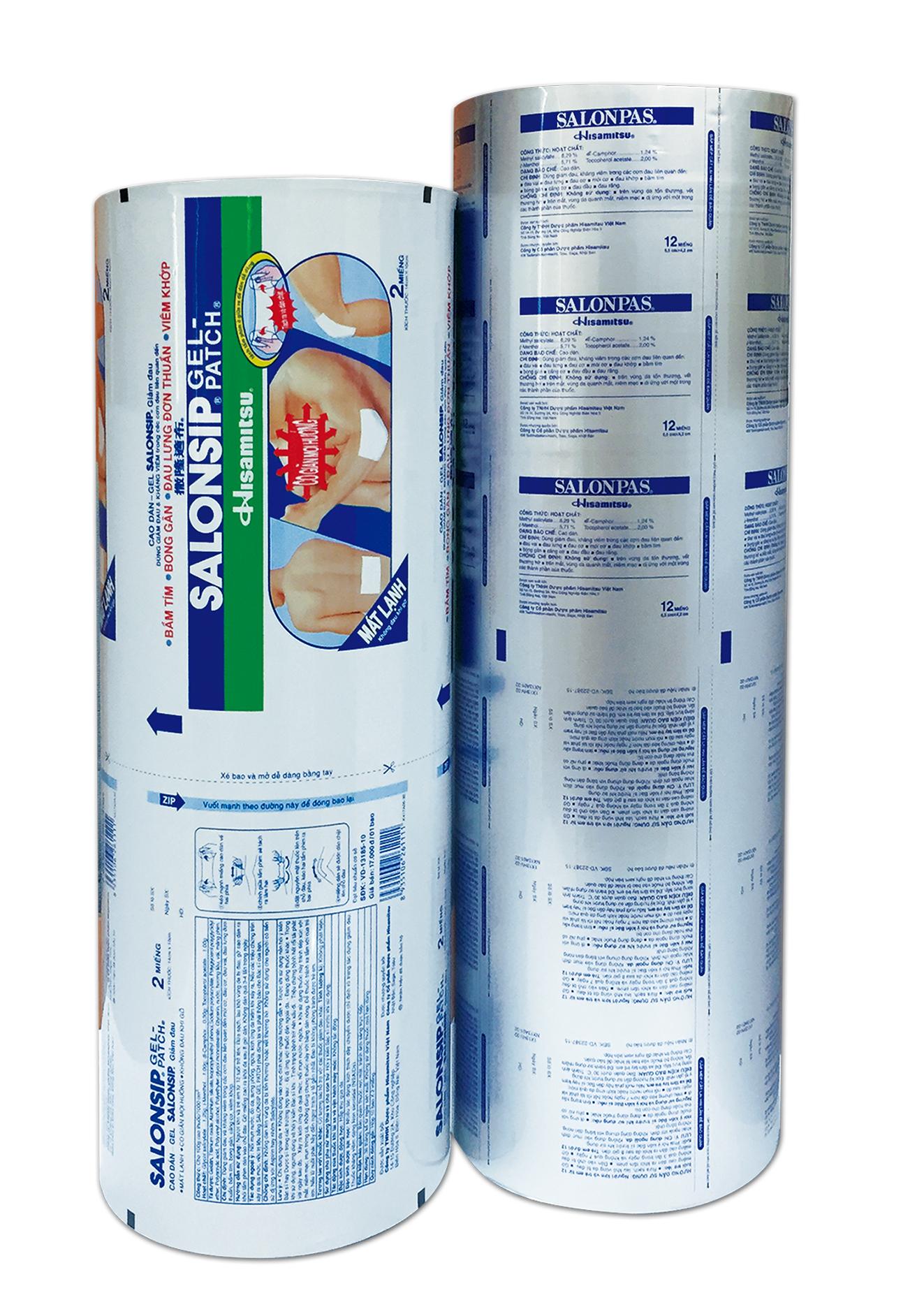 Pharmaceutical packaging rolls