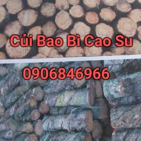 Rubber packaging firewood