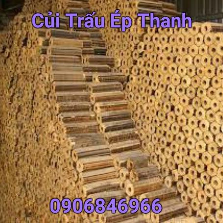 Compressed rice husk firewood
