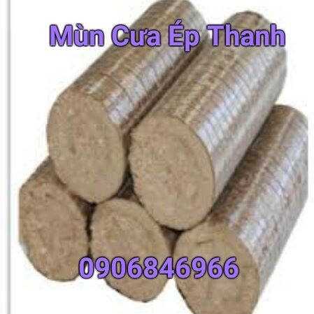 Sawdust briquettes