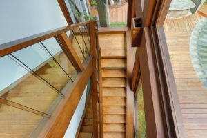 Teak Wood Stair