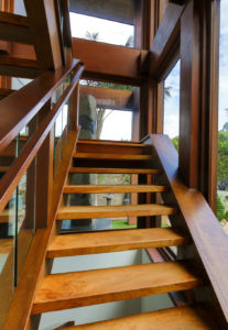 Teak Wood Stair