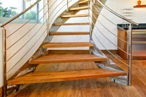 Teak Wood Stair