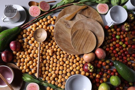 Teak Wood Chopstick, Spoon