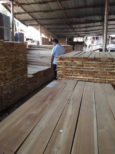 Sawn Teak Wood According To Specifications