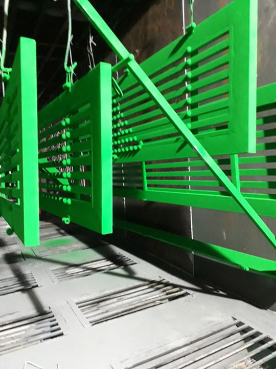 Powder coating product
