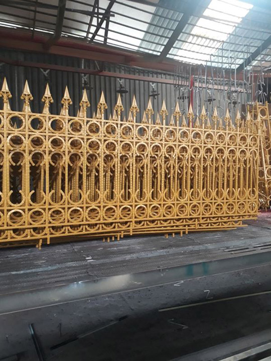 Powder coating product