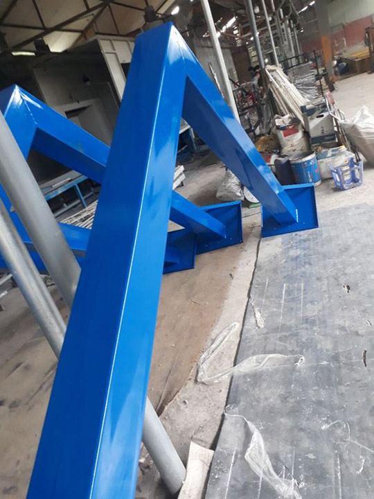 Powder coating product