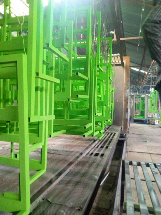 Powder coating product
