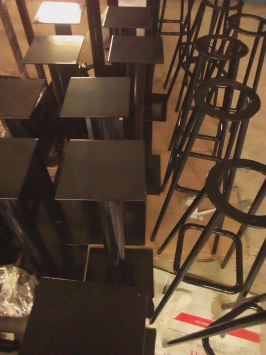 Powder coating product