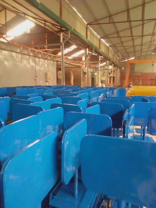 Powder coating product