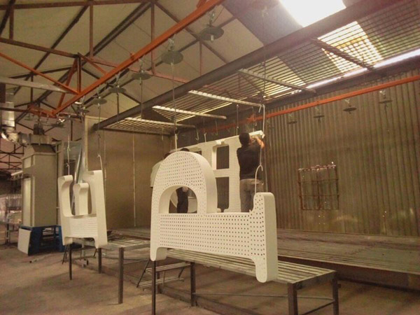 Powder coating product