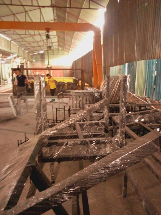 Powder coating product