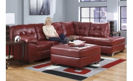 Leather sofa