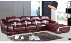 Leather sofa