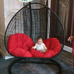 Poly Rattan Swing