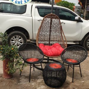 Poly Rattan Swing