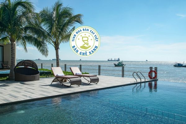 Poly Rattan Pool Lounger