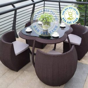 Outdoor Balcony Table And Chair
