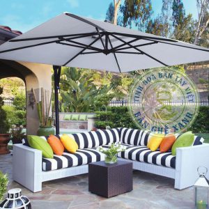 Premium Square Eccentric Umbrella