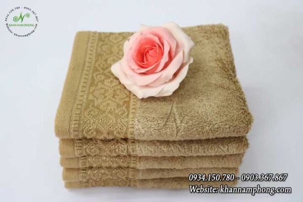 Bamboo fiber face towel