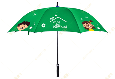 Golf umbrella, Straight umbrella