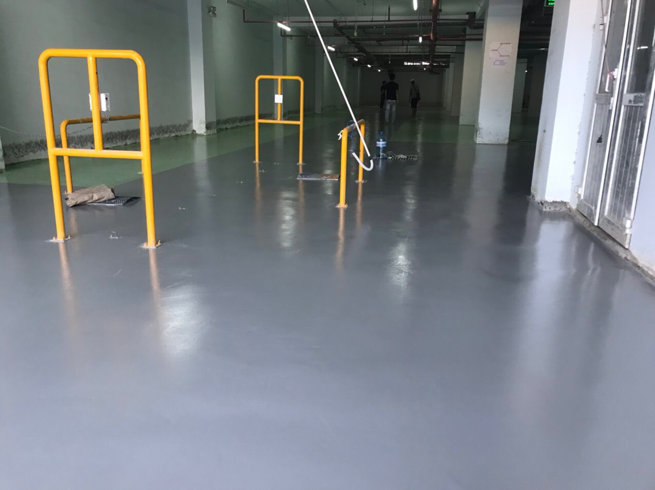 Epoxy paint construction service